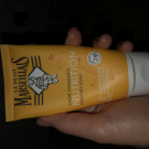 Swatch de Justinemyr : Crème Mains Nourrissante Peaux Très Sèches, Le Petit Marseillais