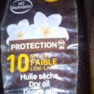 Swatch de anita30 : Huile sèche SPF10, Lovea