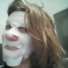 Swatch de anita30 : Face energy shot Mask premium black, OOZOO