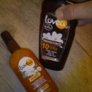 Swatch de anita30 : Huile sèche SPF10, Lovea