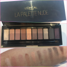Swatch de Fidji26 : Color Riche la palette Nude, L'Oréal Paris