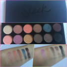 Swatch de Fidji26 : Oh So Special Palette, Sleek MakeUP