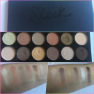 Swatch de Fidji26 : I-divine a new day, Sleek MakeUP