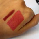 Swatch de Léonie : Encre à lèvres, Née jolie