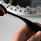 Swatch de Léonie : Pinceau brosse, Née jolie