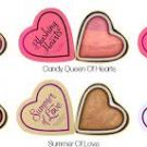 Swatch de Léonie : I Heart Makeup Blushing Hearts, Makeup Revolution