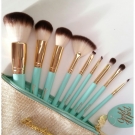 Swatch de Léonie : Gold mint kit, Elsamakeup