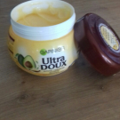 Swatch de Hayfux : Masque Nutrition Intense Huile d'Avocat et Beurre de Karité Ultra Doux, Garnier