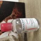 Swatch de RoxaneJ : Créaline H2O Solution Micellaire Démaquillante, Bioderma
