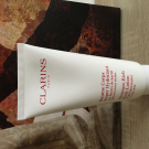 Swatch de RoxaneJ : Baume Corps Super Hydratant, Clarins