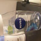 Swatch de Beautyibtissam : Démaquillant Yeux Double Action, Nivea