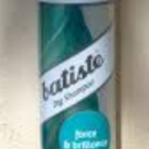 Swatch de Une julie verte : Shampoing Sec Original, Batiste