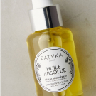 Swatch de Une julie verte : Huile Absolue, Patyka