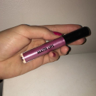 Swatch de Celie.drd : Liquid lipstick matt effet mettalique waterproof, Focallure