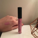 Swatch de Celie.drd : Liquid lipstick matt effet mettalique waterproof, Focallure