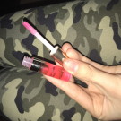 Swatch de Jessie_rgz : Eclat Minute Huile Confort Lèvres, Clarins