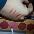 Swatch de peggy vanderhispallie : Palette kiss kiss bang bang, Zao Make Up