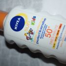 Swatch de peggy vanderhispallie : Pure et sensitive Soin Protecteur SPF 50, Nivea