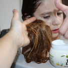 Swatch de peggy vanderhispallie : Le Masque Yaourt Lait d'Amande Nourricier - Ultra Doux de Garnier, Garnier