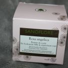 Swatch de peggy vanderhispallie : Baume de rosée ré-hydratant 48h et régénérant nuit Rosa Angelica, Sanoflore