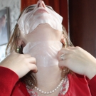 Swatch de peggy vanderhispallie : Masque Perfect Smooth - Ultra Smooth - Fleurs de Bleuets, Facialderm