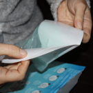 Swatch de peggy vanderhispallie : Masque Hydrogel Régénérant - Hydro Boost®, Neutrogena