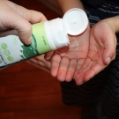 Swatch de peggy vanderhispallie : Gel corps, Mességué