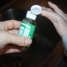 Swatch de peggy vanderhispallie : Savon pur végétal, Dr Bronner's