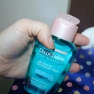 Swatch de peggy vanderhispallie : Démaquillant douceur yeux, Diadermine