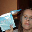 Swatch de peggy vanderhispallie : Masque Hydrogel Régénérant - Hydro Boost®, Neutrogena