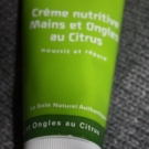 Swatch de peggy vanderhispallie : Crème Mains au Citrus, Weleda