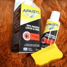 Swatch de peggy vanderhispallie : APAISYL XPERT POUX LENTES 250ML, Apaisyl