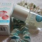 Swatch de peggy vanderhispallie : Soin réparateur Vitry Nail care, Vitry