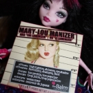 Swatch de peggy vanderhispallie : Marylou Manizer, theBalm