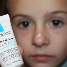 Swatch de peggy vanderhispallie : Lipikar baume AP  Baume relipidant anti-irritations anti-grattage, La Roche-Posay