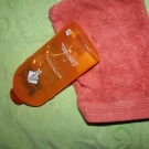 Swatch de peggy vanderhispallie : Douche huile de soin nutrition à l'huile d'argan & fleur d'oranger, Le Petit Marseillais