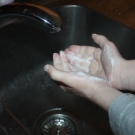 Swatch de peggy vanderhispallie : Savon pur végétal, Dr Bronner's