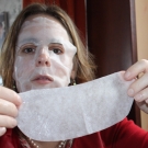 Swatch de peggy vanderhispallie : Masque Perfect Smooth - Ultra Smooth - Fleurs de Bleuets, Facialderm