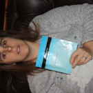 Swatch de peggy vanderhispallie : Masque Hydrogel Régénérant - Hydro Boost®, Neutrogena