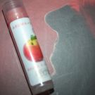 Swatch de peggy vanderhispallie : Baume à lèvre bio pêche, Aroma-Zone