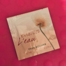 Swatch de zlliteras : Comme une Evidence, Yves Rocher