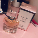 Swatch de zlliteras : La Vie est Belle Eau de parfum, Lancôme