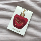 Swatch de zlliteras : Sweet - Eau de Parfum, Lolita Lempicka