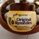 Swatch de zlliteras : Masque Nutrition Intense Huile d'Avocat et Beurre de Karité Ultra Doux, Garnier