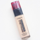 Swatch de Mariamakeup : Fond de Teint Infaillible Fluide, L'Oréal Paris