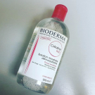 Swatch de Mariamakeup : Créaline H2O Solution Micellaire Démaquillante, Bioderma