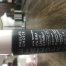 Swatch de Fannypolgas : 2% BHA Liquid Exfoliant, Paula's choice