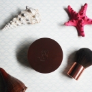 Swatch de Aunatur-elle : Trystal3 Minerals Poudre Minérale Autobronzante, Vita Liberata