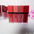 Swatch de Aunatur-elle : Rouge Edition Velvet, Bourjois