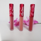 Swatch de Aunatur-elle : Velvetines Matte Lipstick, Lime Crime